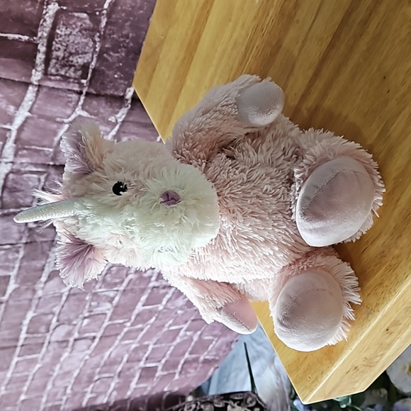 Warmies Pink and White Unicorn - Picture 7 of 11